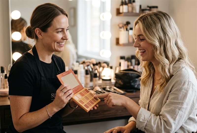 Asesoramiento personalizado de maquillaje en Esplendor Tui
