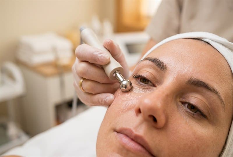 Radiofrecuencia facial contra ojeras en Esplendor Tui